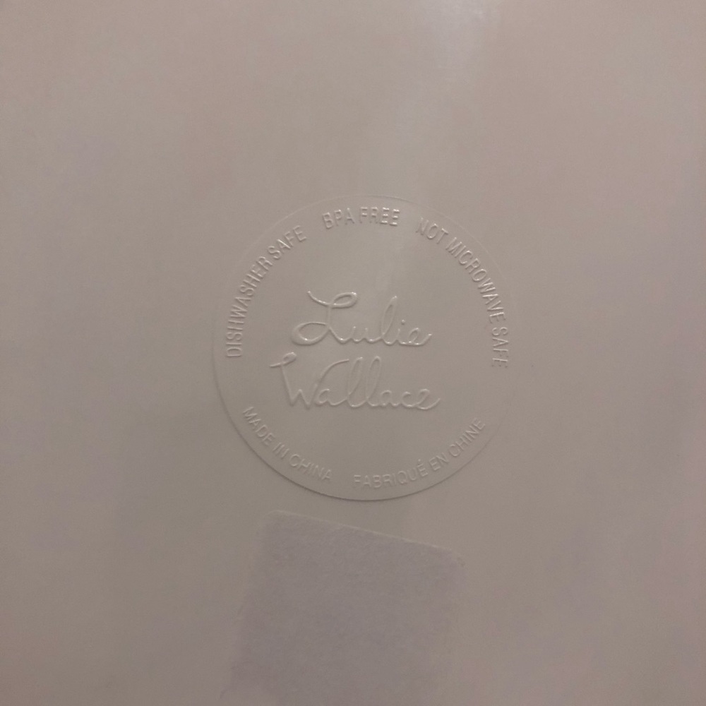 NOT FOR SALE Anthropologie Lulie Wallace Melamine dinner plates - Picture 7 of 7